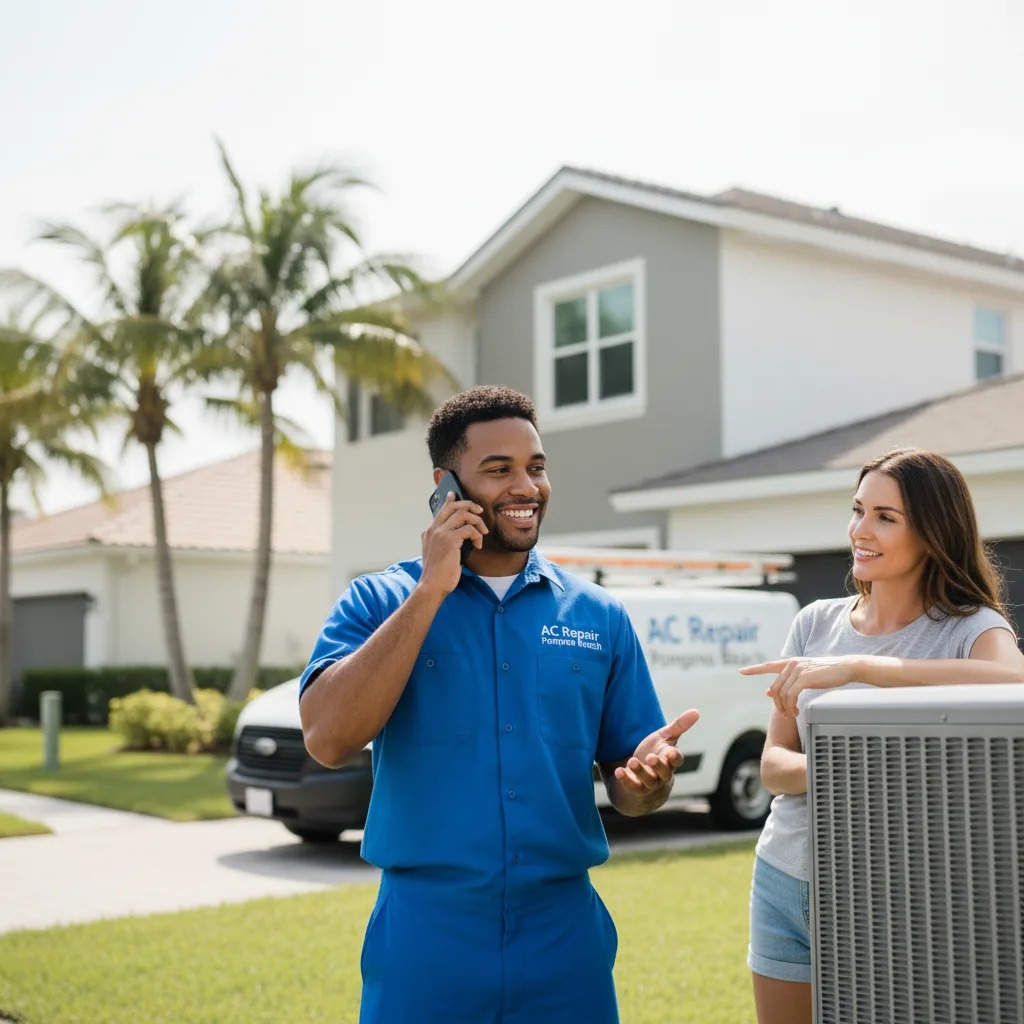 AC Repair Pompano Beach customer support in Germansville